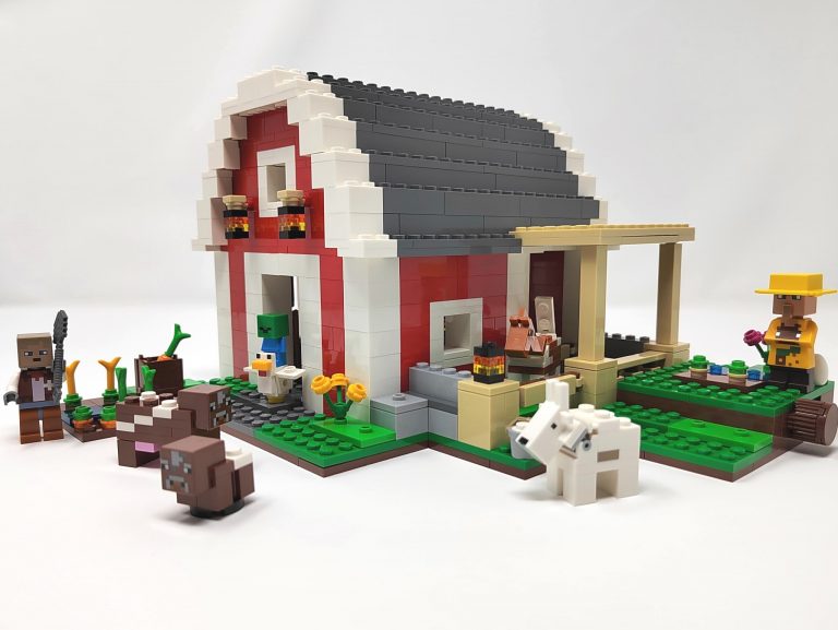 Recensione LEGO Minecraft – Il fienile rosso (21187)