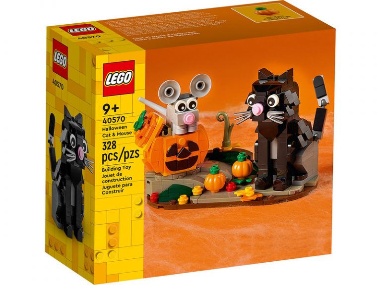 Rivelato il set LEGO Stagionale Gatto e topo di Halloween (40570)