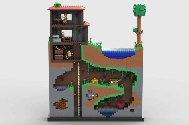 LEGO Ideas Terraria Raggiunge 10.000 Sostenitori