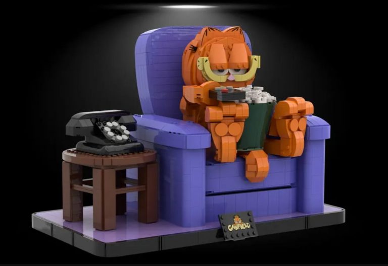 LEGO Ideas Garfield 2-in-1 Raggiunge 10.000 Sostenitori