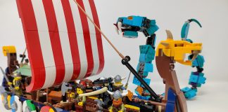 LEGO Creator - Nave vichinga e Jörmungandr (31132)