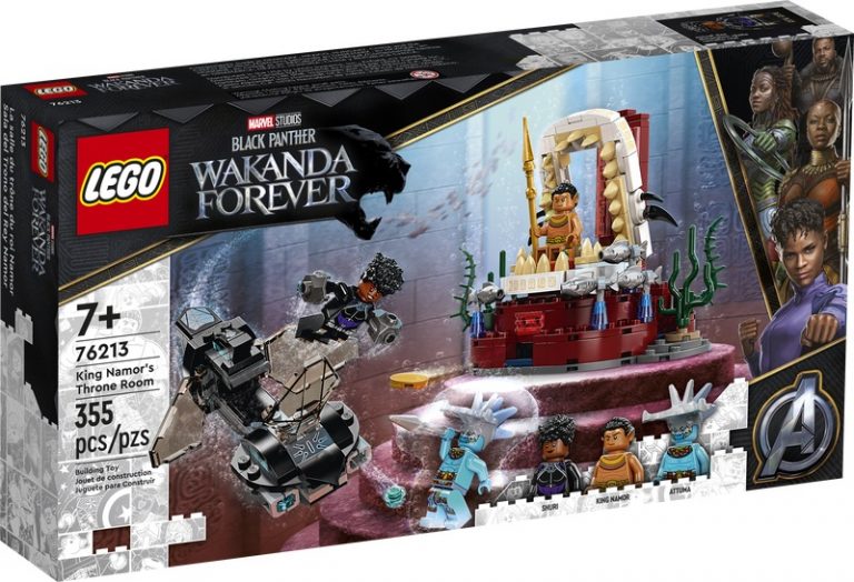 Rivelati i set LEGO Marvel Black Panther: Wakanda Forever