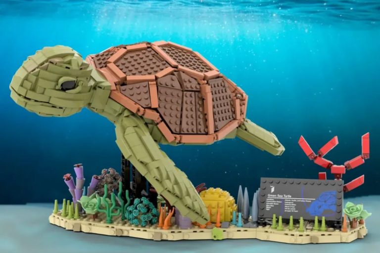 LEGO Ideas Sea Turtle Raggiunge 10.000 Sostenitori