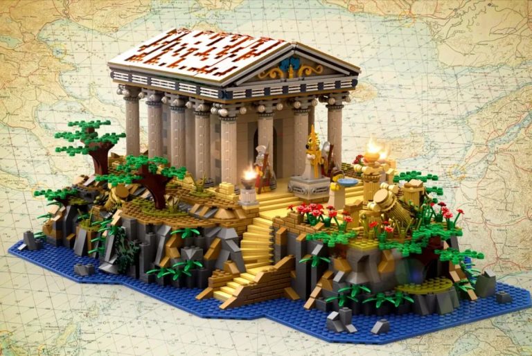 LEGO Ideas Ancient Greek Temple Raggiunge 10.000 Sostenitori