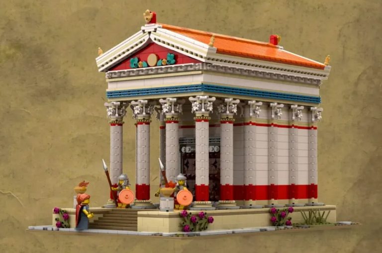 LEGO Ideas Ancient Roman Temple Raggiunge 10.000 Sostenitori