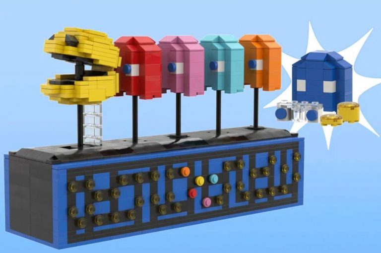 LEGO Ideas Pac-Man Moving Display Raggiunge 10.000 Sostenitori