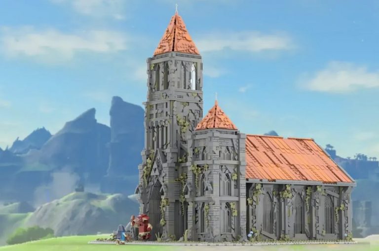 LEGO Ideas BotW Temple of Time Raggiunge 10.000 Sostenitori