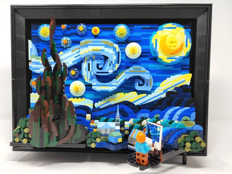 Recensione LEGO Ideas – Vincent van Gogh – Notte stellata (21333)