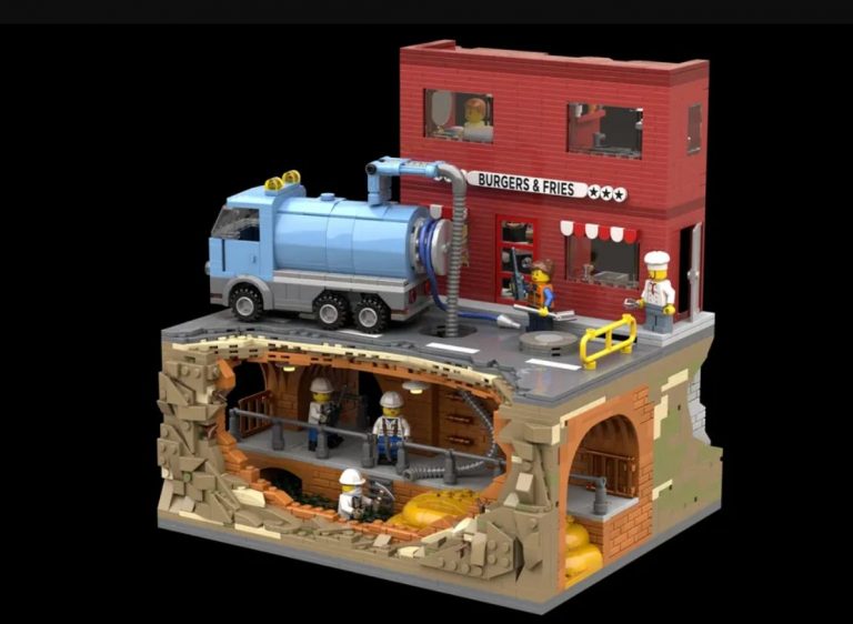 LEGO Ideas Sewer Heroes: Fighting the Fatberg Raggiunge 10.000 Sostenitori