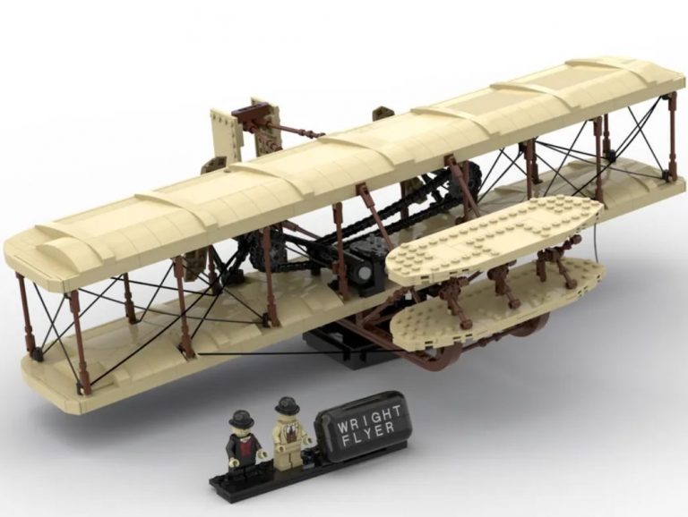 LEGO Ideas Wright Flyer Raggiunge 10.000 Sostenitori