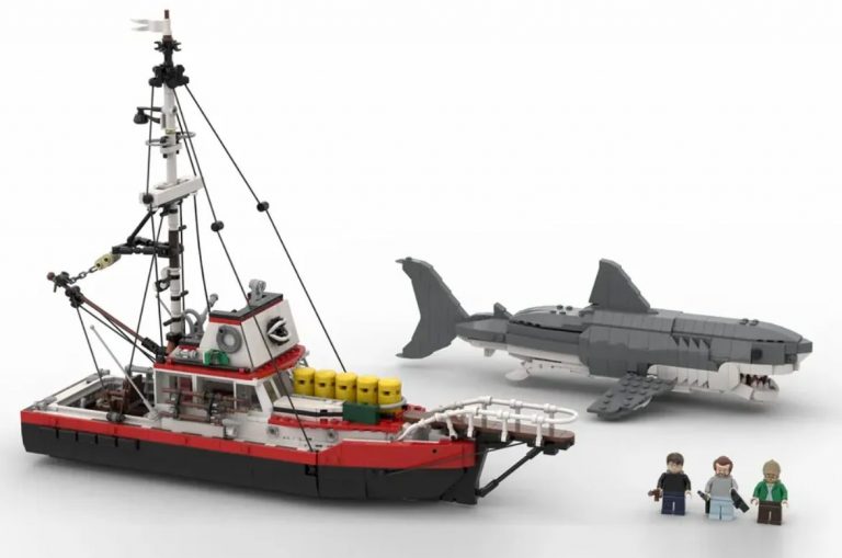 LEGO Ideas Jaws Raggiunge Nuovamente 10.000 Sostenitori