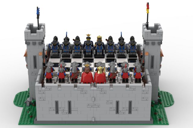 LEGO Ideas "CASTLE WALL & (HALF) CHESS BOARD"