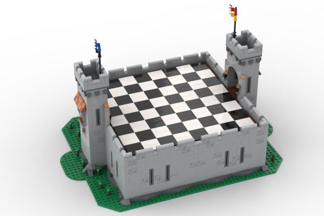 LEGO Ideas "CASTLE WALL & (HALF) CHESS BOARD"