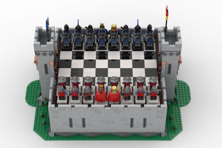 Il Progetto LEGO Ideas “CASTLE WALL & (HALF) CHESS BOARD” di Stefano Ferrara