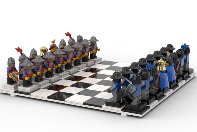 LEGO Ideas "CASTLE WALL & (HALF) CHESS BOARD"