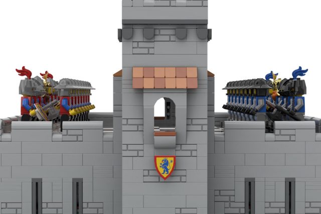 LEGO Ideas "CASTLE WALL & (HALF) CHESS BOARD"