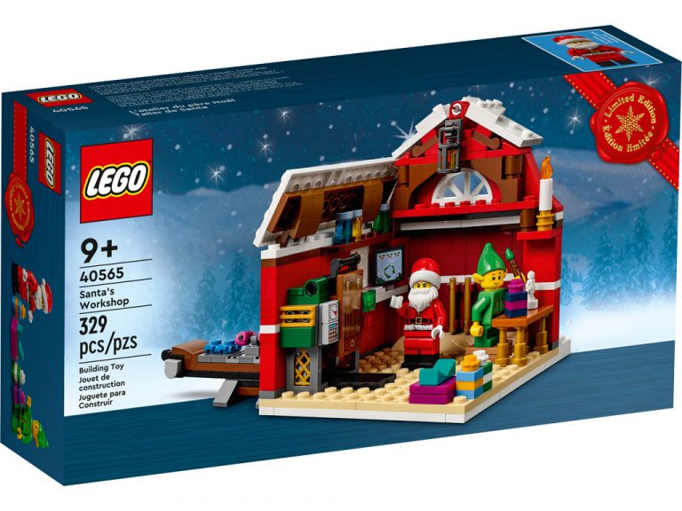 Le Immagini Ufficiali del set LEGO Stagionale L’officina di Babbo Natale (40565)