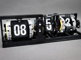 Mechanical Flip Clock