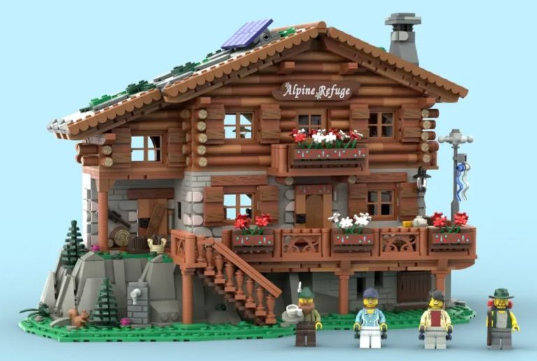 LEGO Ideas The Alpine Refuge Raggiunge 10.000 Sostenitori