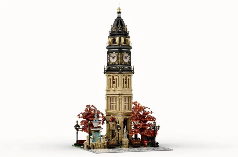 LEGO Ideas The Clock Tower Park Raggiunge 10.000 Sostenitori