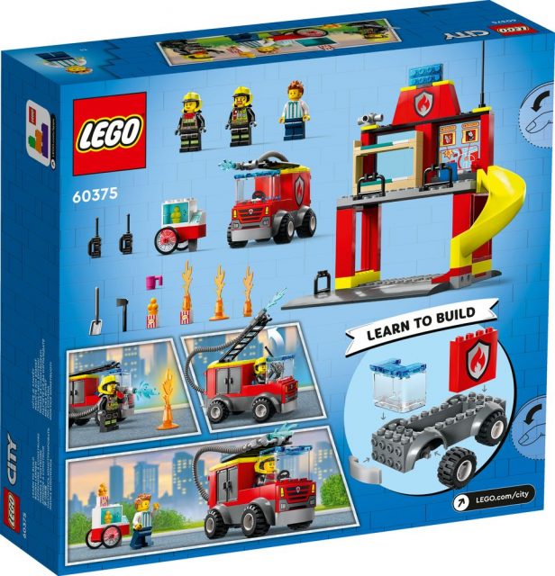 LEGO-City-Fire-Station-and-Fire-Truck-60375-1