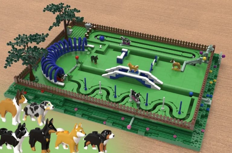 LEGO Ideas Dog’s Fun Park – Playable Dog Run Raggiunge 10.000 Sostenitori