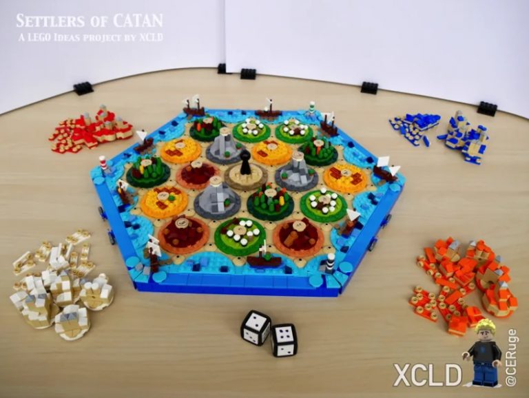 LEGO Ideas Catan – The Game Raggiunge 10.000 Sostenitori