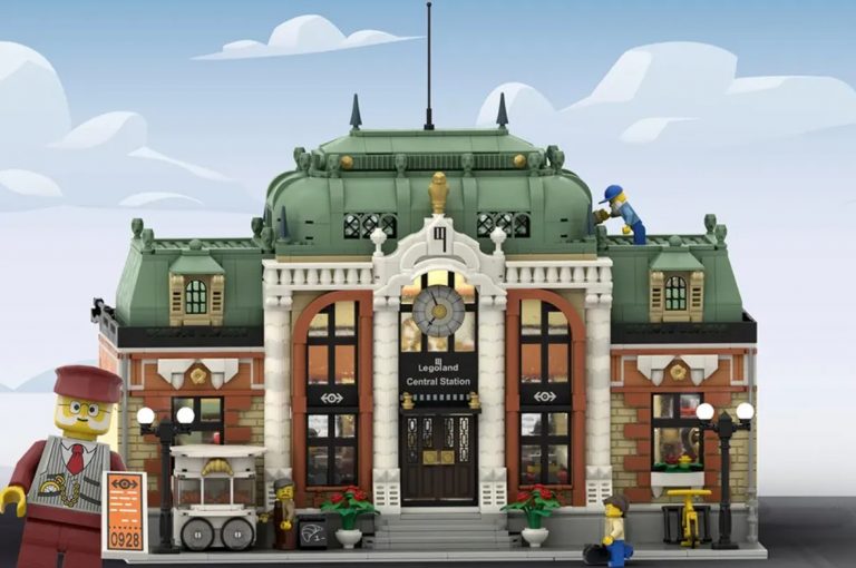 LEGO Ideas LEGOLAND Central Station Raggiunge 10.000 Sostenitori