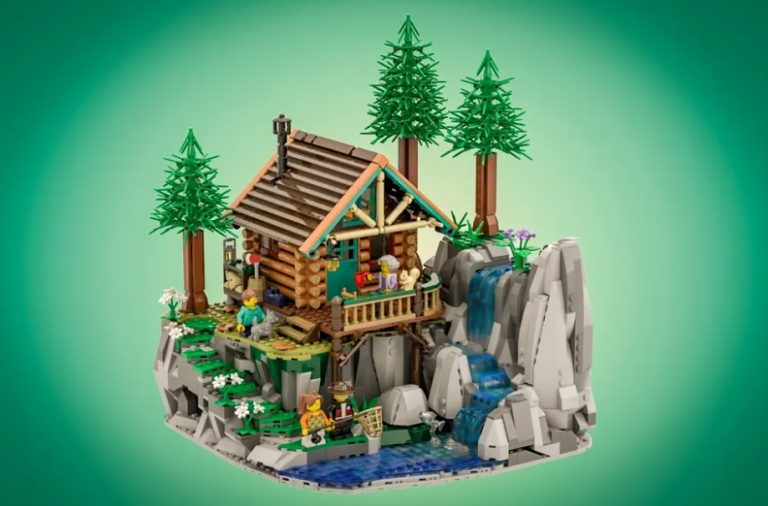 LEGO Ideas River Side Lodge Raggiunge 10.000 Sostenitori