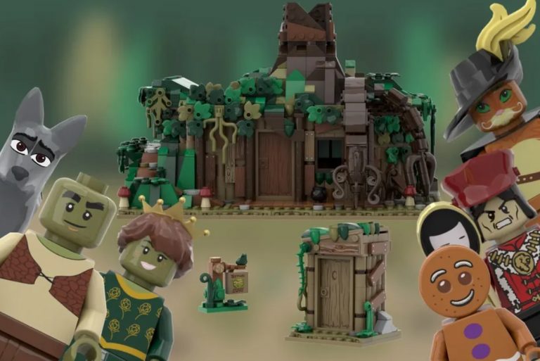 LEGO Ideas Shrek’s Swamp Raggiunge 10.000 Sostenitori