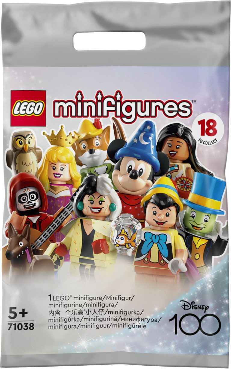 Rivelate Ufficialmente le Minifigure LEGO Disney 100 (71038)