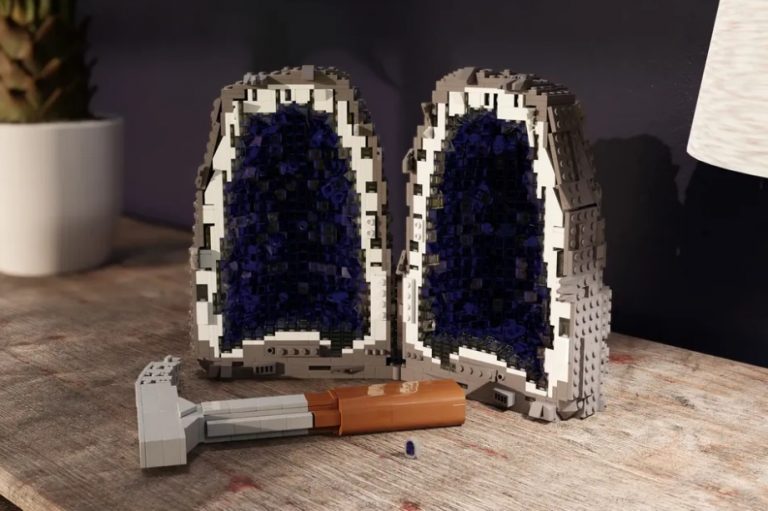 LEGO Ideas Amethyst Geode Raggiunge 10.000 Sostenitori