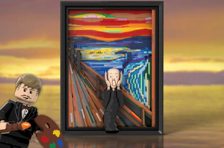 LEGO Ideas The Scream Raggiunge 10.000 Sostenitori