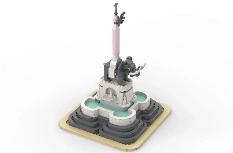 LEGO Ideas U Liotru – Elephant Fountain – Catania Raggiunge 10.000 Sostenitori