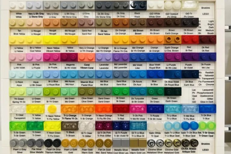 BrickLink-LEGO Color Table