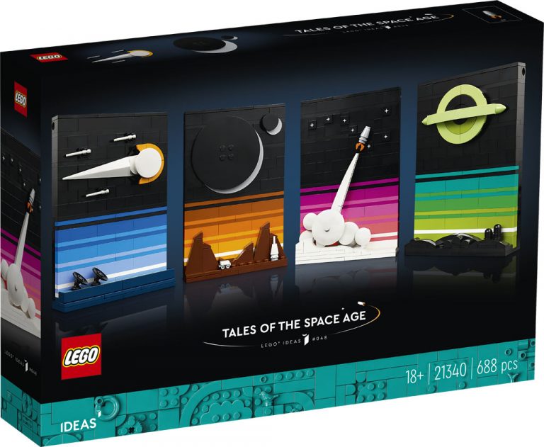 LEGO Ideas Tales of the Space Age (21340) Annunciato Ufficialmente