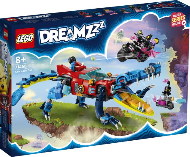 LEGO-DREAMZzz-Crocodile-Car-71458