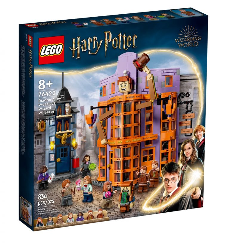 Rivelato il set LEGO Harry Potter Diagon Alley: Tiri vispi Weasley (76422)