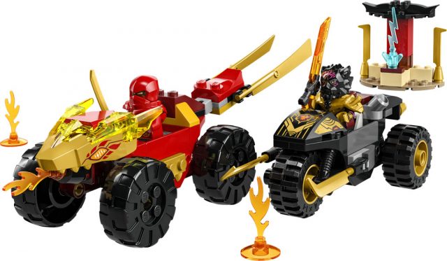 LEGO-Ninjago-Kai-and-Rass-Car-and-Bike-Battle-71789