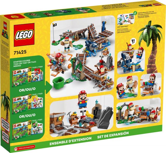 LEGO-Super-Mario-Diddy-Kongs-Mine-Cart-Ride-71425