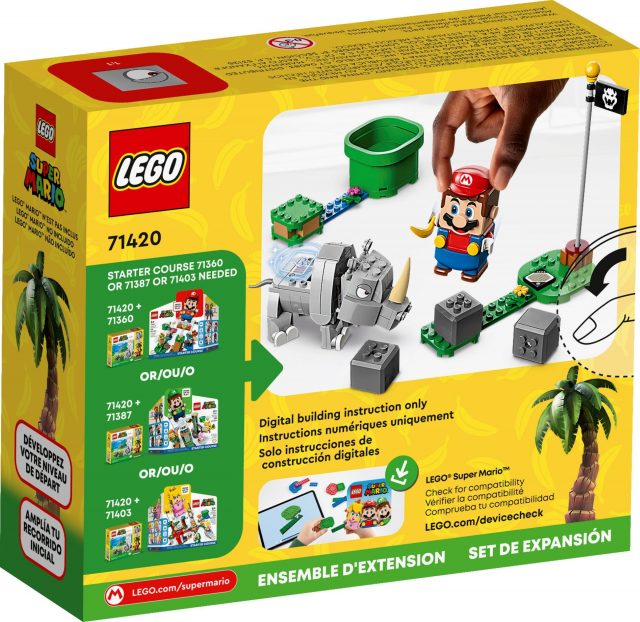 LEGO-Super-Mario-Rambi-the-Rhino-71420