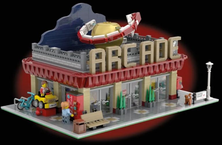 LEGO Ideas Retro Arcade Raggiunge 10.000 Sostenitori