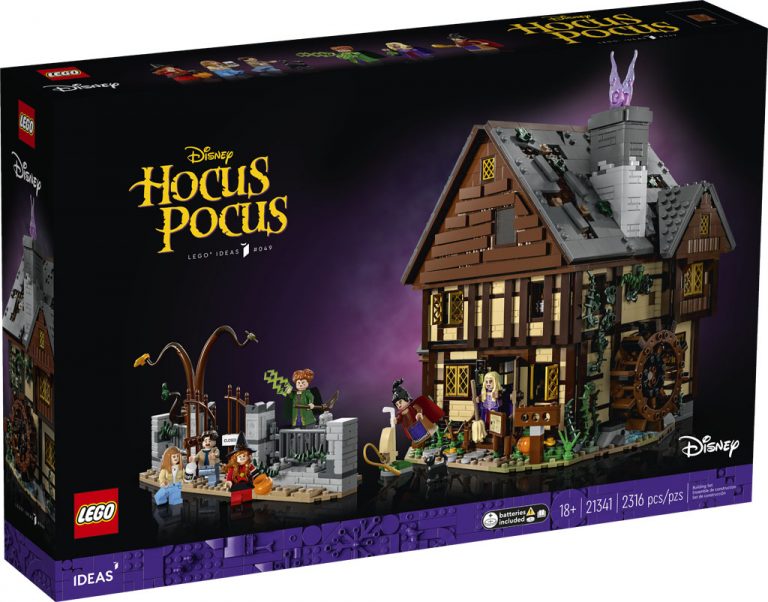 LEGO Ideas – Disney Hocus Pocus: il cottage delle sorelle Sanderson (21341) Annunciato Ufficialmente