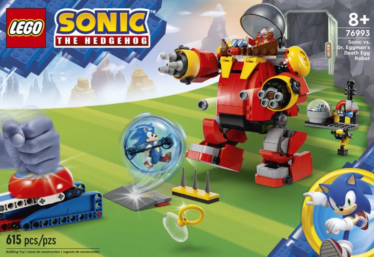 Rivelato Ufficialmente il set LEGO  Sonic vs. Robot Death Egg del Dr. Eggman (76993)