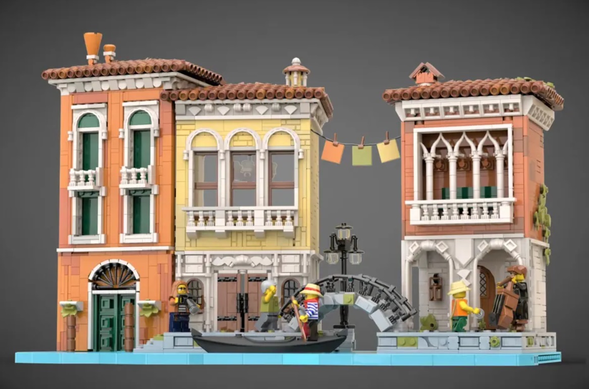 LEGO Ideas Venice Raggiunge 10.000 Sostenitori - Mattonito