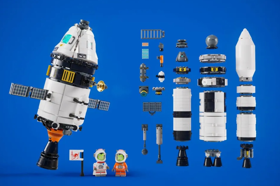 LEGO Ideas Kerbal Space Program – Modular Ship System Raggiunge 10.000  Sostenitori - Mattonito