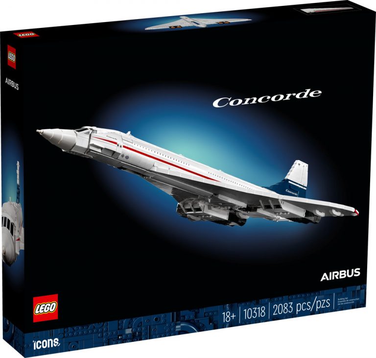Disponibile il set LEGO Icons Concorde (10318)