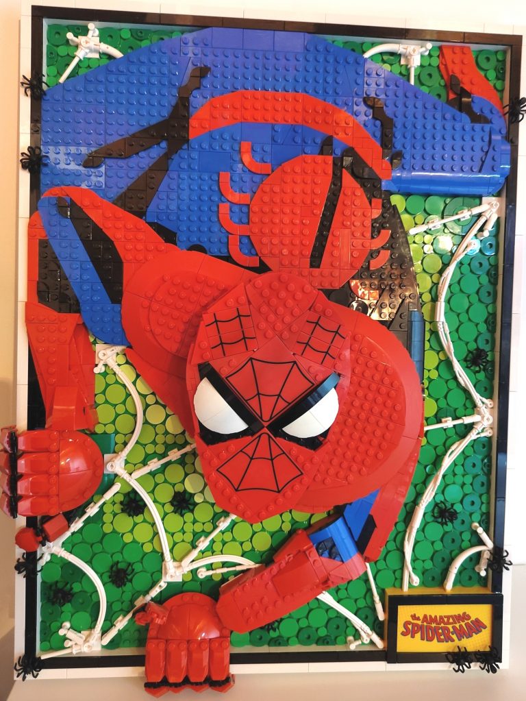 Recensione LEGO Art – The Amazing Spider-Man (31209)